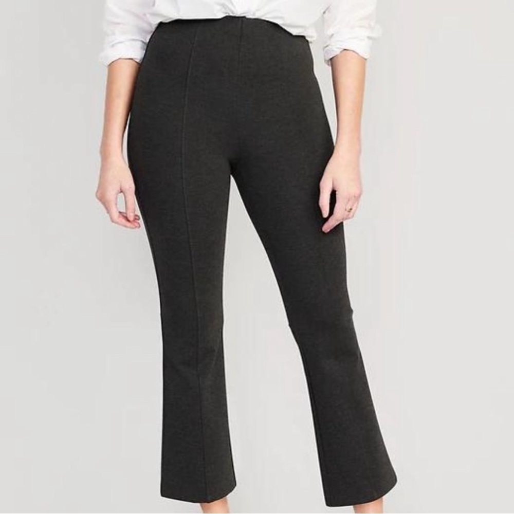Extra High-Waisted Stevie Cropped Flare Pants